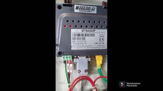 upload hmi weintek mt6050iP dengan kabel mini usb