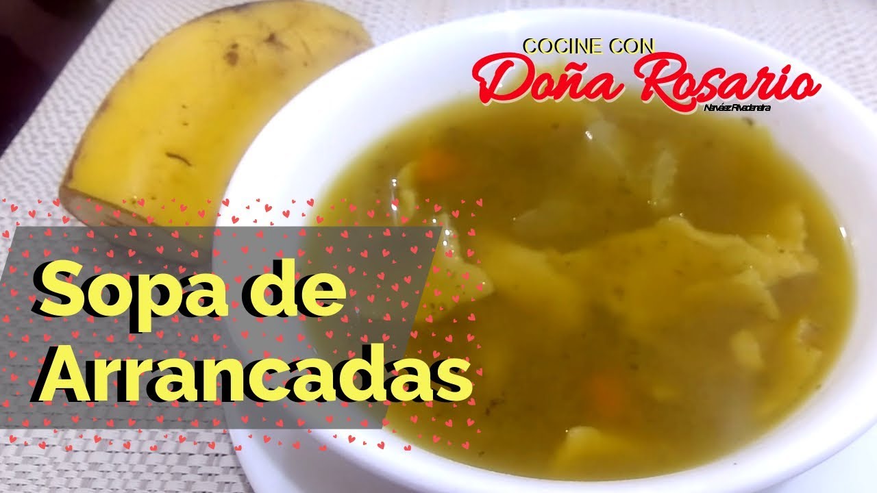 SOPA DE ARRANCADAS por Rosario Narváez Rivadeneira T-2