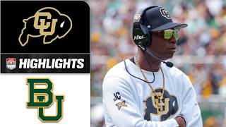Colorado Buffaloes vs. Baylor Bears | Full Game Highlights | ESPN College Football