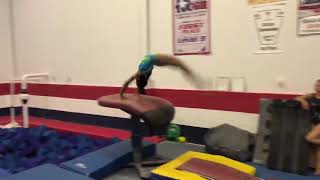 Lauren Wright, Class of 2023, Training (Yurchenko layout half)
