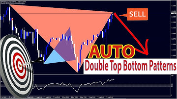 AUTO Double Top-Bottom Charting Pattern MT4 Indicator: Amazingly Simple PriceAction Trading Strategy
