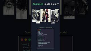 Animated image gallery #css #animation
