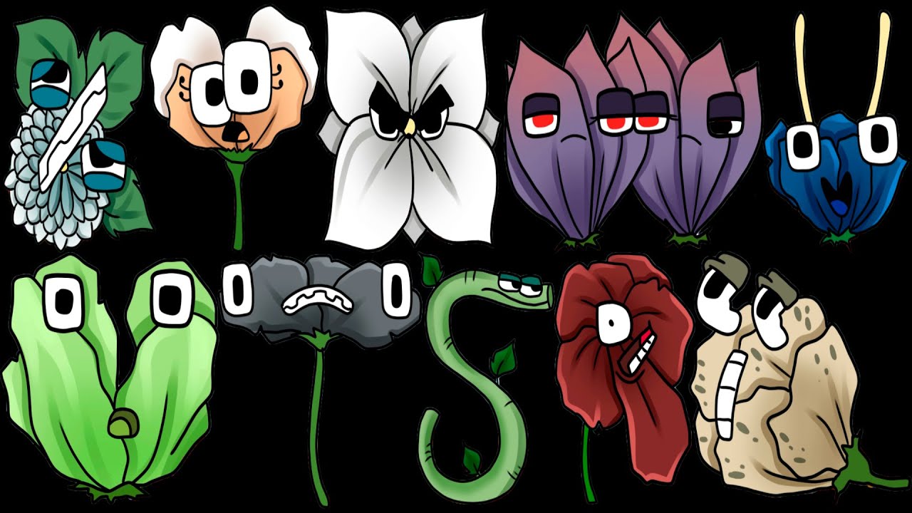 Alphabet Reverse toy (All Letter..) BUT THEY ALL FLOWERS 3 - YouTube