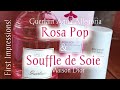 Guerlain (Aqua Allegoria) Rosa Pop Unboxing and First Impression ~ Dior Souffle de Soie