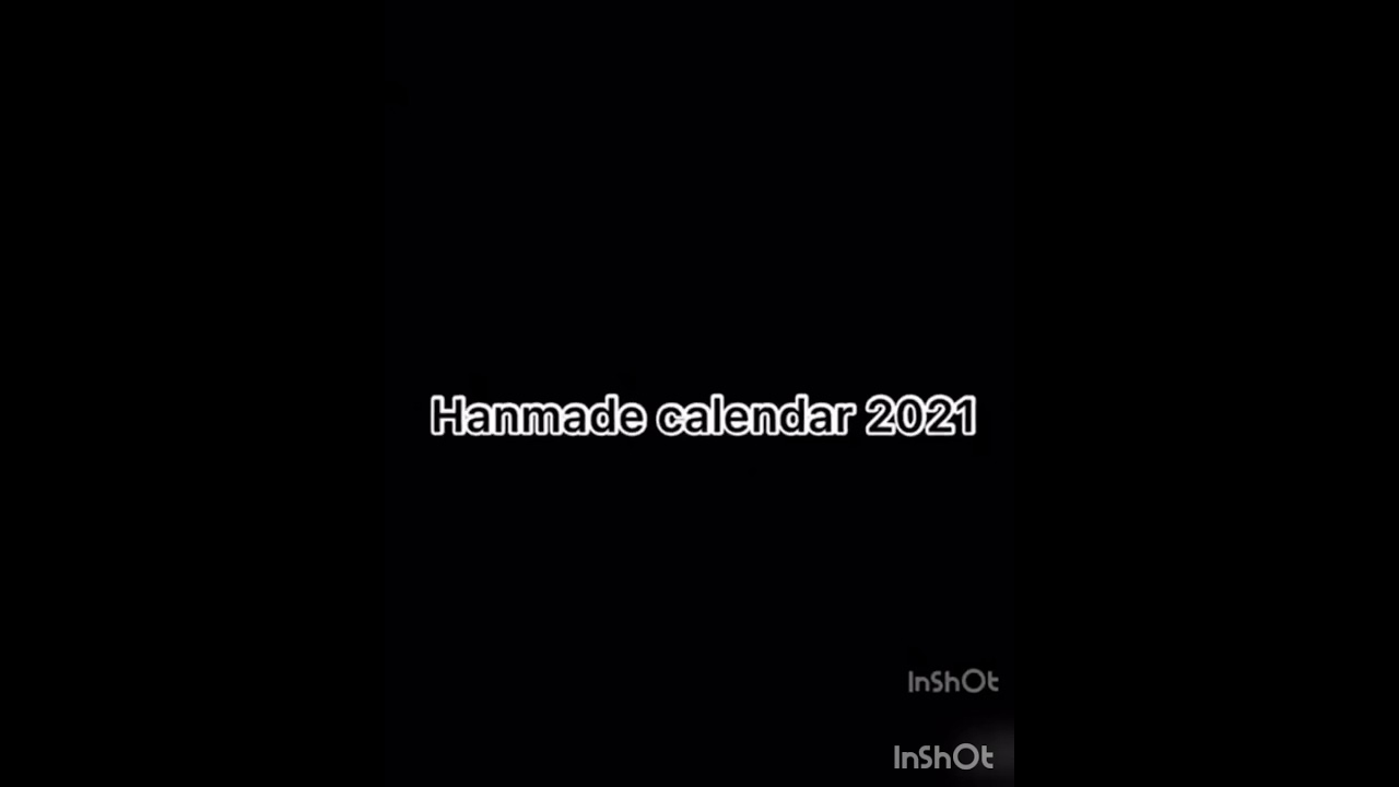 Handmade Calendar 2021