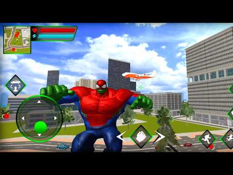Spider Muscle Hero - Giant Hulk Epic Battle | Spider Hulk City Rescue Simulator - Android GamePlay