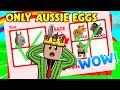 TRADING ONLY AUSSIE EGGS IN ADOPT ME (ROBLOX)