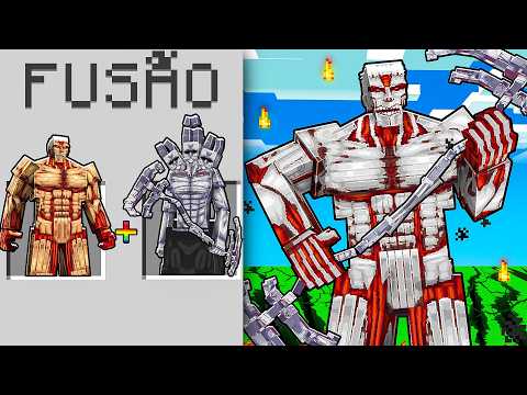 I EVOLVED into PLATINUM TITAN and NO ONE CAN STOP ME in ATTACK ON TITAN MINECRAFT