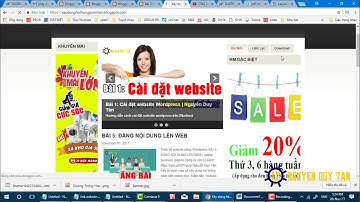 Thiết kế web miễn phí bằng google blogger | Bài 4: CÁCH ĐIỀU CHỈNH MENU DỌC  | Nguyễn Duy Tân