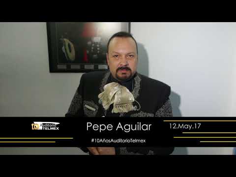 PEPE AGUILAR SALUDO DE ANIVERSARIO