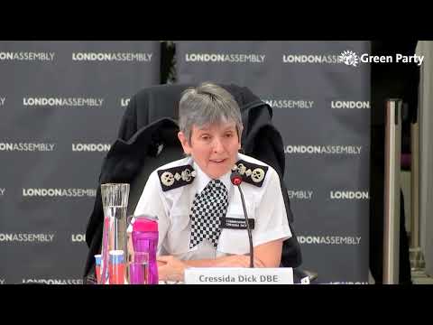 👮 Caroline Russell AM questions Cressida Dick over #DowningStreetParties