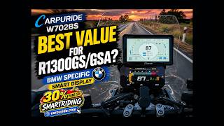CARPURIDE W702BS SMART DISPLAY BEST FOR R1300GS/A