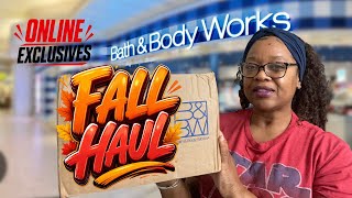 Bath & Body Works Fall Haul | ONLINE EXCLUSIVES 🤗 #bathandbodyworks #haul #review