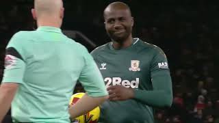 Sol Bamba - Middlesbrough Vs Manchester United 2022