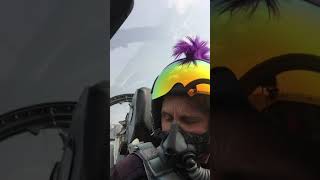 Tumbling Goose L-39 selfie View of Engine Start