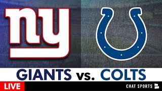 Giants vs. Colts Live Stream Scoreboard, Play-By-Play, Highlights & Stats | NFL Week 17 On FOX