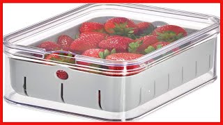 Famous Great product -  iDesign Crisp BPA-Free Plastic Produce Storage Bin - 8.32" x 6.32" x 3.76", Clear/G Profile