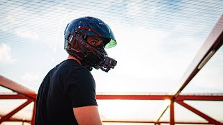 Dieser Helm Ist Ein Unikat - Custom-Carbon Motorradhelm
