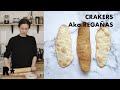 Hacemos CRAKERS o REGAÑAS de Pan Caseras para Dipear👌/ Recetas  REINAS Y REPOLLOS