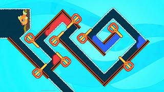 Save The Fish Satisfying Level 564-581🐟 Gameplay Walkthrough Android iOS screenshot 2