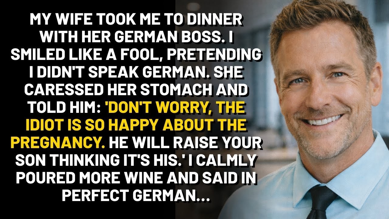 My Wife Discussed Her Pregnancy In German With Her Boss. I Replied In Fluent German…