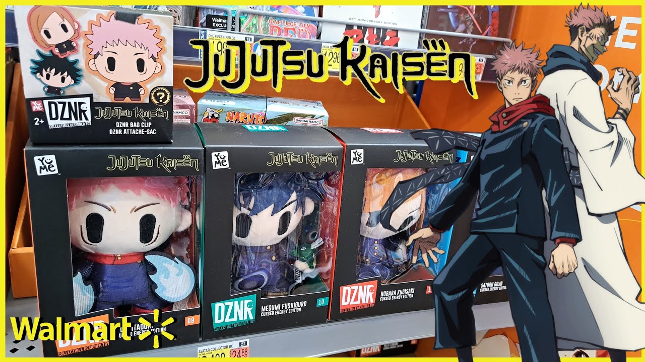 Jujutsu Kaisen Anime New Toys Strike at Walmart - YouTube