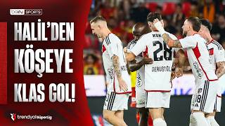 Halil Dervişoğlu, Kontrolün Ardından Klas Bir Gole Imza Atıyor Trendyol Süper Lig