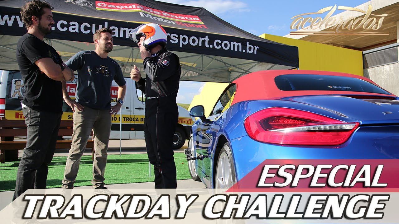 PORSCHE BOXSTER S | TRACKDAY CHALLENGE COM CAÇULA DE PNEUS | ACELERADOS rubens barrichello