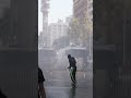 Chile police blast water cannons at student protesters | AJ #shorts