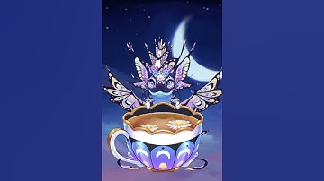 Tea time with a little dragon #shorts