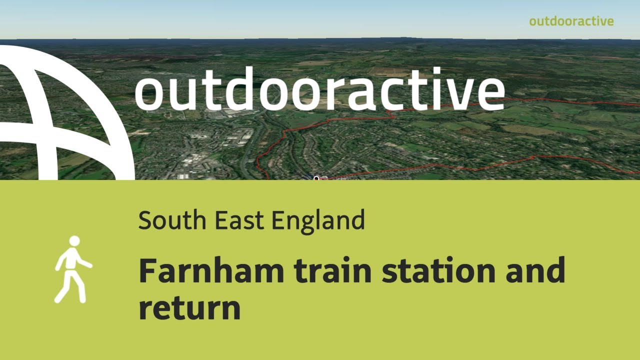 hike in South East England: Farnham train station and return