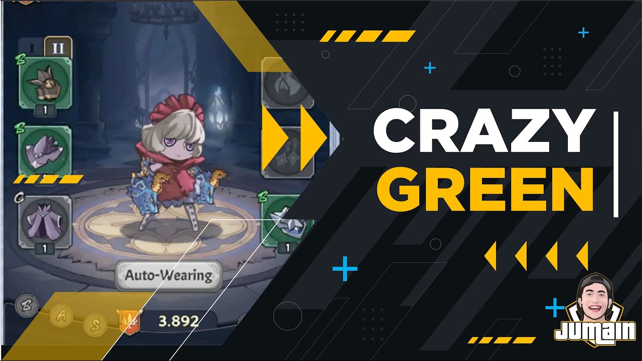 CRAZY GREEN : idle battle run (ANDROID GAMEPLAY)