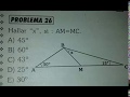 Geometría- triángulos PROBLEMA DEL 21 AL 30