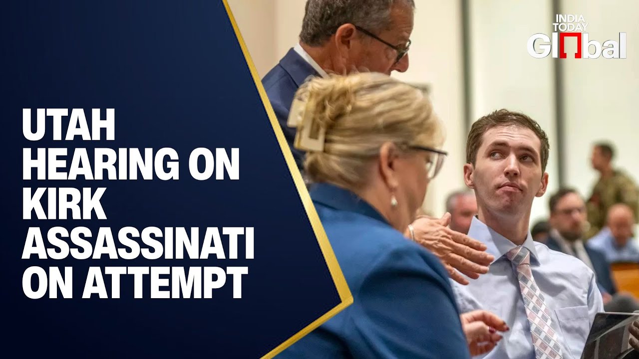 LIVE: Suspect in Charlie Kirk Assassination Case Appears in Utah Court on Conflict Motion
