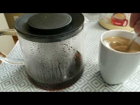 Brewing Coffee on a Tea infuser