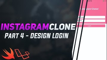 Swift: Instagram Clone - Design Login Screen (Part 4)