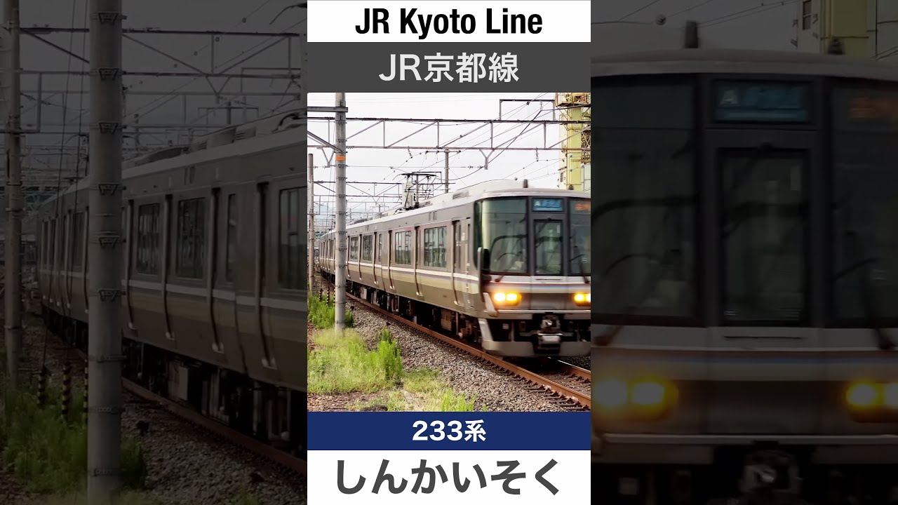 Japanese Trains for Kids - JR Kyoto Line (Special Rapid