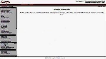 How to Enable POP3 Client access for Avaya Aura Communication Manager Messaging Server