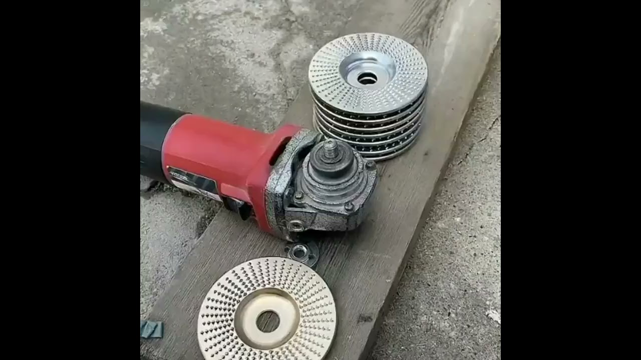 Wood Carving Disc Grinding Wheel Shaping Disc 4 1/2 Wood Carving Disc