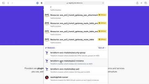 Terraform Community Modules