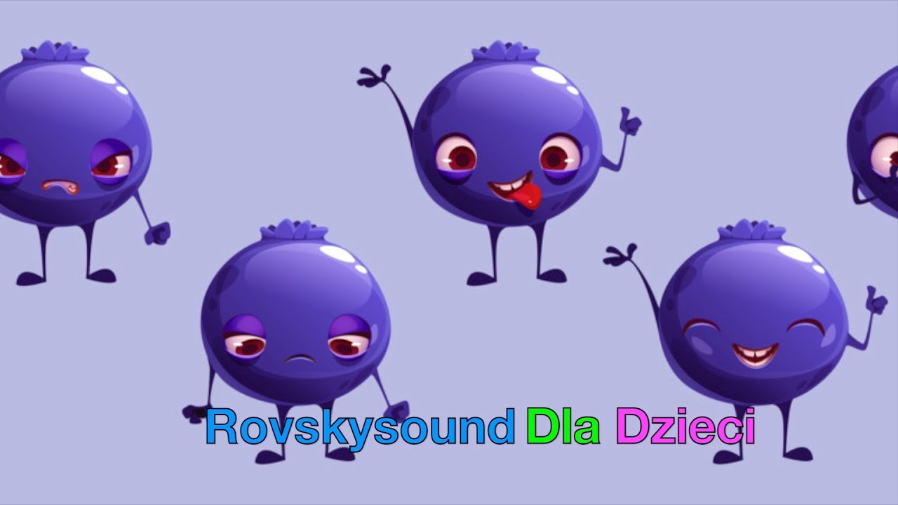 Piosenki dla dzieci Jesteśmy jagódki, czarne jagódki - Kids Songs