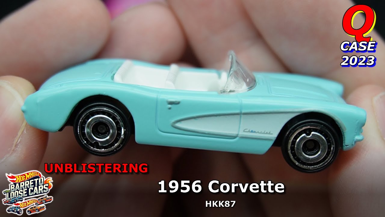 1956 Corvette (HKK87) | Main Line 2023 - 183/250 | Hot Wheels | 1