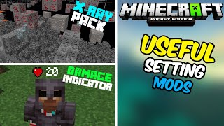 The Best Minecraft PE Setting and Mods for SMP Video | Hindi 2024 ||