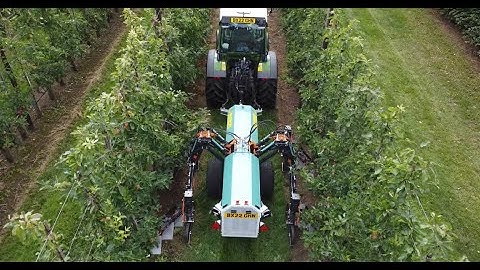 RootWave eWeeder for Fruit - chemical-free weed control for orchards and vineyards using electricity