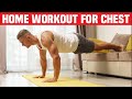 Home workout for chest  chest exercises at home  bodyweight chest workout