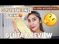 GLUTAX Cellular boost Glutathione drink Review!!!