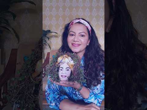 Self-portrait on a pot | hand painted pot | #shorts