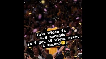 0.1 second video for 10 views every 1 second