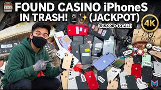 🎰 Found Casino iPhones in Trash! 📱✨ (jackpot) Part 1..Dumpster diving