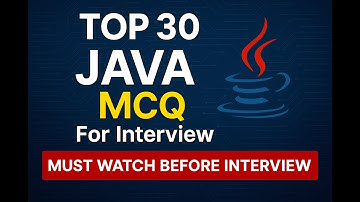 Top 30 Java MCQ Interview Question | #live #livestream #javaquiz #java #interview #spring #job